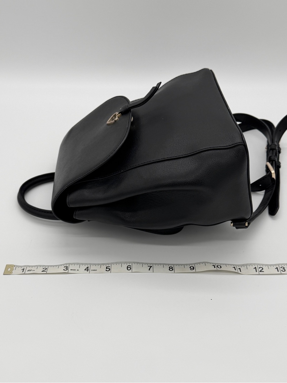 Kate Spade New York Chelsea Nylon Backpack Purse Bag Black Gold Hardware *** - Picture 6 of 11